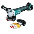 Makita 18V LXT® Brushless 4-1/2" / 5" Cut-Off/Angle Grinder, Paddle, Brake XAG11Z