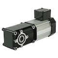 Bison Gear & Engineering AC Gearmotor, 60.0 in-lb Max. Torque, 168.6 RPM Nameplate RPM, 230V AC Voltage, 3 Phase 027-725G0010