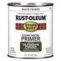 Rust-Oleum Interior/Exterior Paint, Primer, White, 1 qt 7780502