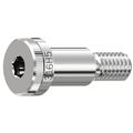 Zoro Select Shoulder Screw, 3/8"-16 Thr Sz, 5/8 in Thr Lg, 5/16 in Shoulder Lg, 316 Stainless Steel STR61612C05