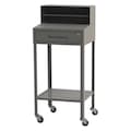 Greene Manufacturing Mobile Shop Desk, Gray, 52" Overall Height ECB-132D.P
