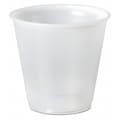 Solo Cup, 3.5 oz., Plastic, Tr, PK100 P35A