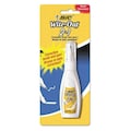 Bic Correction Fluid, 2 -In-1, White WOPFP11