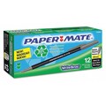 Paper Mate Pen, Recycled Stick, Medium, Black, PK12 1750866