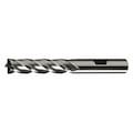 Cleveland 6-Flute HSS Center Cutting Square Single End MIll Cleveland HG-4C Bright 1-3/4x1-1/4x2x4-1/2 C33186