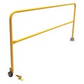 Vestil Dock Safety Swing Gate, Yellow SSG-9