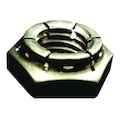 Flexloc Flexible Top Lock Nut, 5/8"-11, Steel, Grade 2, Black Oxide, 9/64 in Ht, 50 PK 30FKF-1011