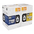 Touch 'N Seal Air Sealing Spray Foam Sealant Kit, 85.3 lb, Two Cylinders, Beige, 1 Component 7565021601