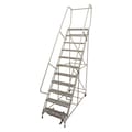 Cotterman 162 in H Steel Rolling Ladder, 12 Steps 1012R2632A6E10B4AC1P6