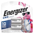 Energizer Lithium Cell Battery, 1CR2, 3V, PK2 EL1CR2BP2