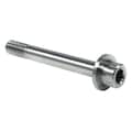 Zoro Select #8-32 Socket Head Cap Screw, Plain Stainless Steel, 2-1/16 in Length ZPS44008C30
