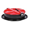 Pig Drum Funnel, Steel, 6-3/4 in. H, Red DRM1212-RD