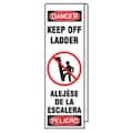 Accuform Ladder Shield Wrap, Danger Keep Off KLB763