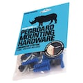 Functionaire Pegboard Mounting Hardware, Plastic PMH-1