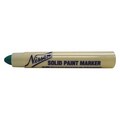 Nissen Permanent Paint Marker, Medium Tip, Green Color Family 00305 | Zoro