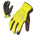 Ironclad Performance Wear Hi-Vis Mechanics Gloves, XL, Yellow, Spandex EXO-HSY-05-XL