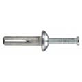 Dewalt Zamac Nailin Nail Drive Anchor, 1/4" Dia., 3" L, Steel Zinc Plated, 100 PK 02804-PWR