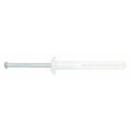 thumbnail image 2 of 100-Pack Nylon Mushroom Drive Anchors - 1/4 X 2 Inch Hard-to-Find Fasteners For Various Applications 2 of 14