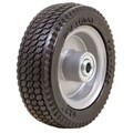 Marastar Flat Free Wheel, Polyurethane, 150 lb, Gray 33101