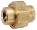 Zoro Select Brass Union, FNPT, 3/8" Pipe Size 706104-06