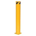 Vestil Steel Pipe Safety Bollard - Yellow BOL-48-6.5