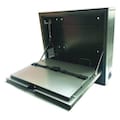 Zoro Select Laptop Security Cabinet, Gray, PC, Steel 462D25