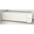 Porta-Fab 2-Wall Modular In-Plant Office, 8 ft 1 3/4 in H, 28 ft 1 1/4 in W, 12 ft 1 1/4 in D, Beige GS1228-2