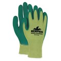 Mcr Safety Coated Gloves, L, Green, Cotton/Bamboo, PK12 96731GL