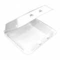 Pactiv Carry-Out Container, 9" W, White, PK150 YHLW09010000