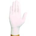 Condor Disposable Gloves, Vinyl, Powder Free, White, S, 100 PK 48UM94