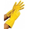 Condor 12" Chemical Resistant Gloves, Natural Rubber Latex, S, 1 PR 48UP16