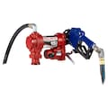 Fill-Rite Fuel Transfer Pump, 12V DC, 15 gpm Max. Flow Rate , 1/4 HP, Cast Iron, 1 in NPT Inlet FR1210HARC