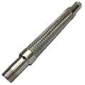 Zoro Select Flexible Metal Hose, 1 in. dia, 8 in. L 16PL-CA11-0080-11D-11D