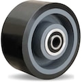 Zoro Select Caster Wheel, Polyurethane, 6 in., 2860 lb. W-630-DB70-3/4