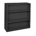 Sandusky Lee Bookcase, Vertical, Elite, 2, Black, Steel BA20341242-09