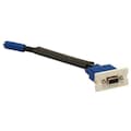 Hubbell Premise Wiring AV Connector, VGA Plug-n-Play, Cat5, 28AWG 15T6P1