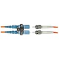 Hubbell Premise Wiring Fiber Optic Patch Cord, Orange, 16.40 ft. DFPCSTSCD5MM