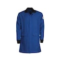 Workrite Fr Lab Coat, Blue, XL, 39 in. L KNR2RB XL 0L