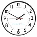 American Time Clock, Steel Case, Analog, 13-1/4" W, 110V U55BHAA604