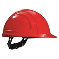 Honeywell North Front Brim Hard Hat, Type 1, Class E, Pinlock (4-Point), Red N10150000