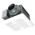 Panasonic Bathroom Fan, 50/80/110 cfm cfm, 4 in or 6 in Duct Dia., 120V ...