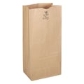 Duro Bag Grocery Bag, Brn, 13-3/8" L, 6-5/16"W, PK400 70210