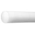 Zoro Select White Acetal Plastic Rod 4 ft L, 1 1/8 in Dia. BULK-PR-AC-230