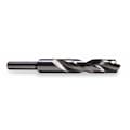 Cle-Line Reduced Shank Drill Bit, 3/4 in Drill Bit, 118 Degrees Drill Bit Point Angle, High Speed Steel C20748