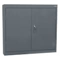 Sandusky Lee Wall Mount Storage Cabinet, Charcoal WA21301230-02