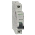 Schneider Electric Miniature Circuit Breaker, 15A, Not Rated, 1 Pole, DIN Rail Mounting Style, C60H-DC Series MGN61510