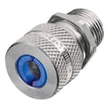 Hubbell Wiring Device-Kellems Liquid Tight Connector, 1/2 in., Blue SHC1018