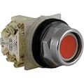 Schneider Electric Non-Illuminated Push Button, 30 mm, 1NO/1NC, Red 9001KR2RH13