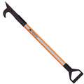 Leatherhead Tools American Hook, 3 ft. Dog Bone Pole, HiViz Orange, D-Handle DBO-3AH-D