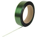 Zoro Select Strapping, Polyester, Embossed, 4000 ft. L 5JPR4